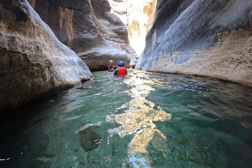 Adventure Tour through Snake Canyon (Wadi Bani Awf) - Long Route