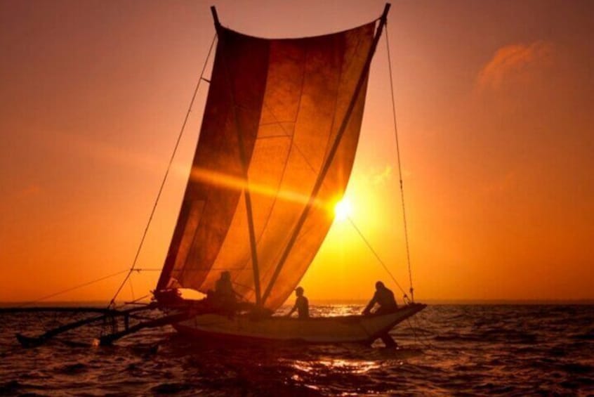 Catamaran Sunset Sailing in Trincomalee