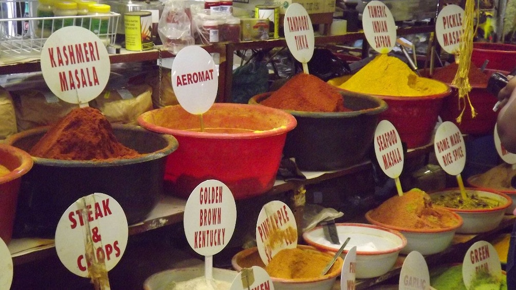 Bowls of Spices in Cape Town
