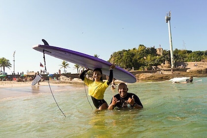 Surf Lessons at Arpoador in Ipanema