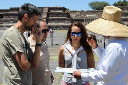 Tour nach Teotihuacán von Ihrem Hotel in Mexiko-Stadt