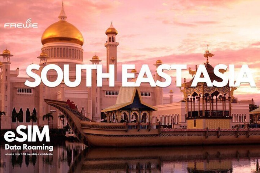 South East Asia 6 Country Data eSIM : 0.5GB/daily to 20GB-30 Days