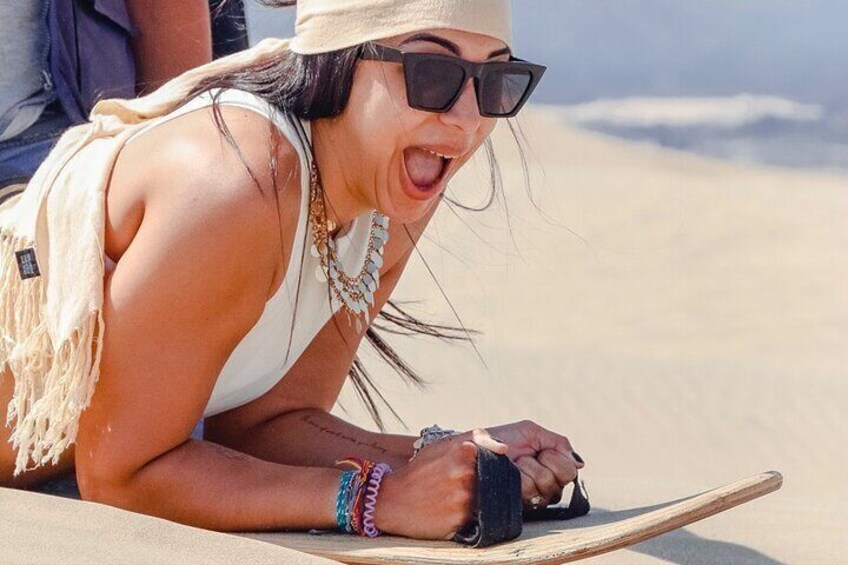 Huacachina Full Day Tour from Lima, Sandboarding all included