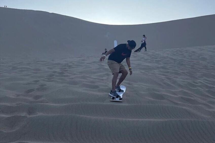 Full Day Tour Paracas Huacachina Sandboarding and Boat Ride