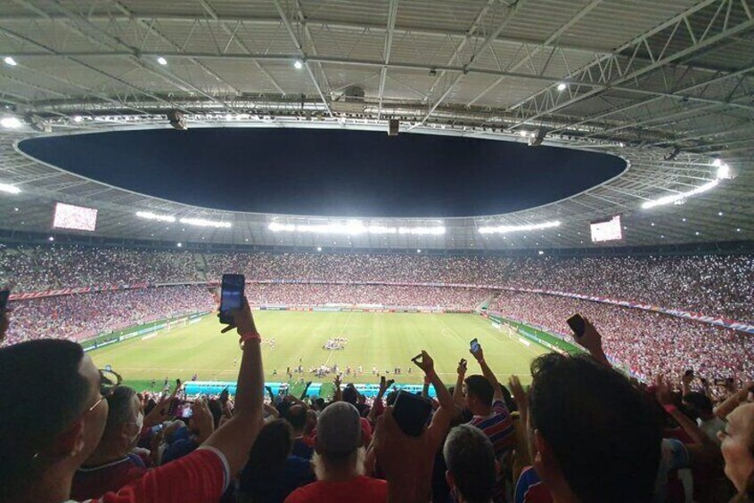 Watch Football Match at Arena Castelão in Fortaleza