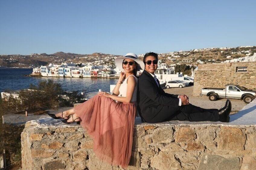 1 Hour Private Photo Session In Mykonos