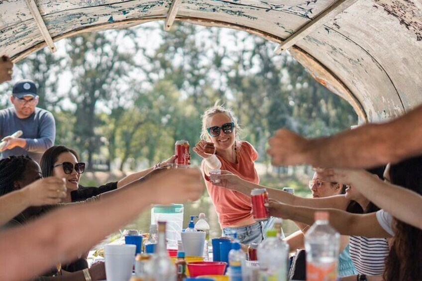 Xochimilco Magic: Tequila & Mezcal, 3hr boat adventure!