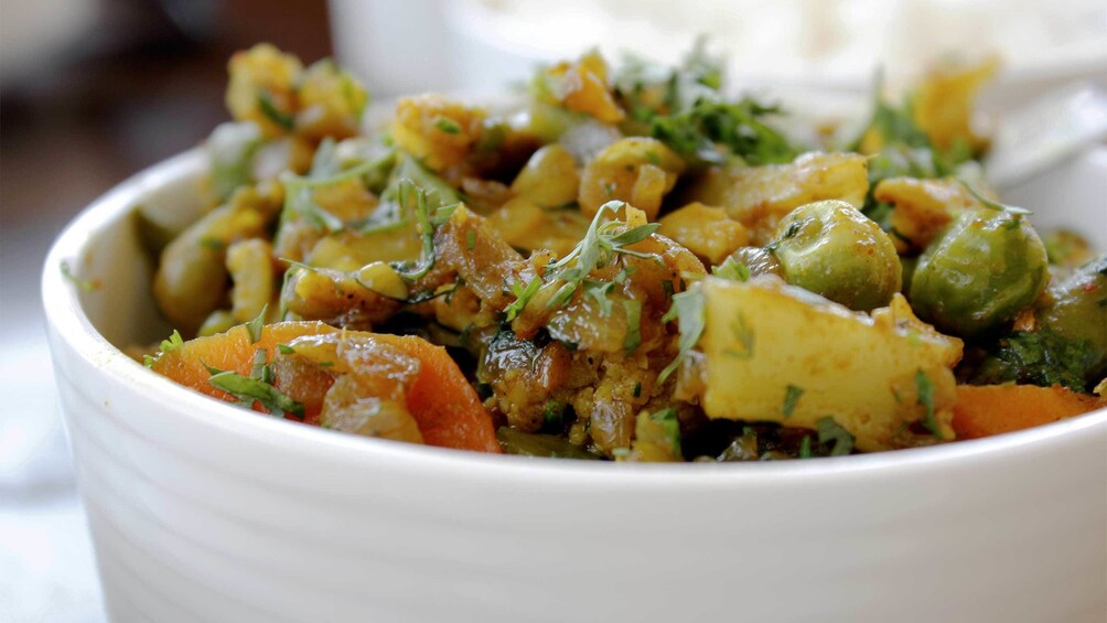 Show item 1 of 5. Bowl of food in India