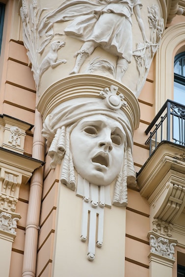 Picture 9 for Activity Walking Tour of Riga's Beautiful Art Nouveau Architecture