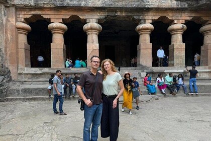 Privébezichtiging met rondleiding door de grotten van Elephanta Island
