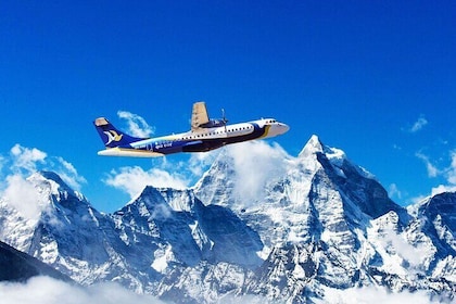 Everest Mountain-vlucht met ophalen en wegbrengen