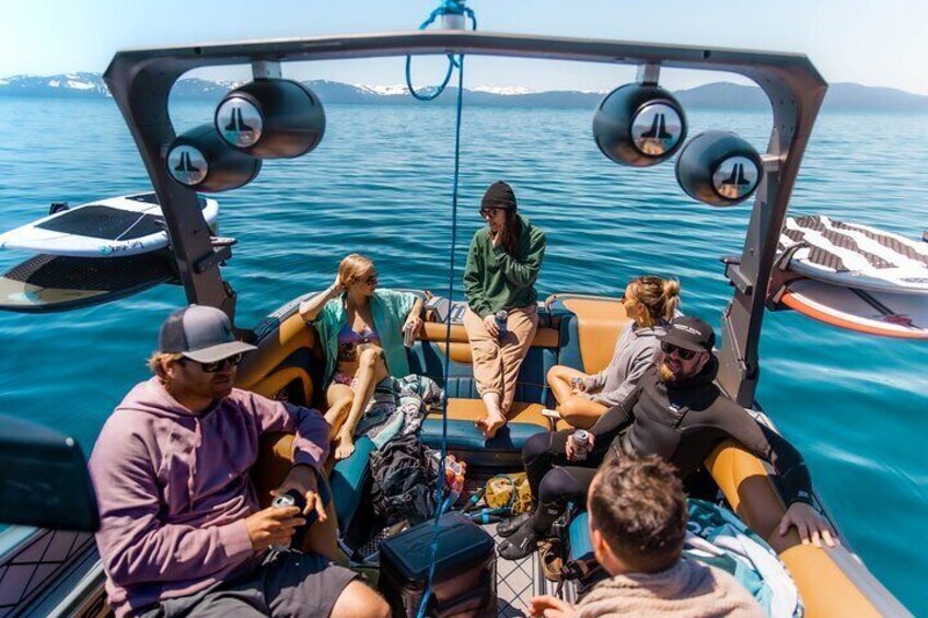 3-Hour Private Wakesurf Charter on Lake Tahoe