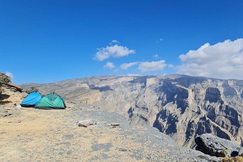 Private 2-Days Jebel Shams Camping Tour