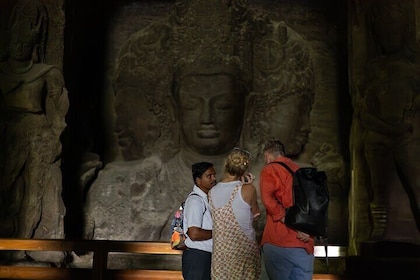 Visite guidée des grottes d'Elephanta à Mumbai