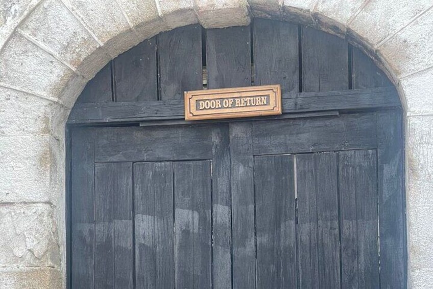 Cape Coast Castle, Assin Manso Slave River and Door of No Return