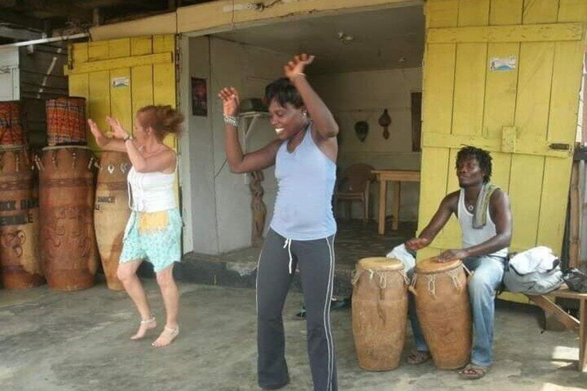 Traditional dancing workshop at the Arts Center