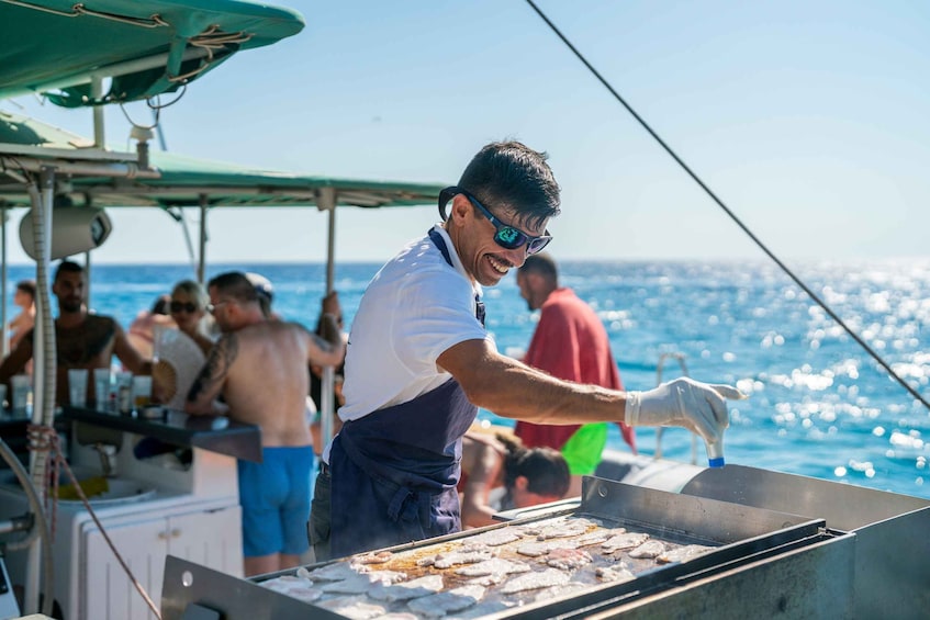 Picture 9 for Activity Palma de Mallorca: 5-Hour Catamaran Cruise with Lunch & Swim