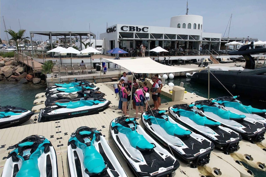 Picture 17 for Activity Santa Eulalia: Jet Ski Tour with Optional Dolphin Searching