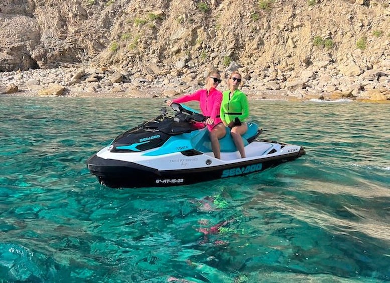 Picture 11 for Activity Santa Eulalia: Jet Ski Tour with Optional Dolphin Searching