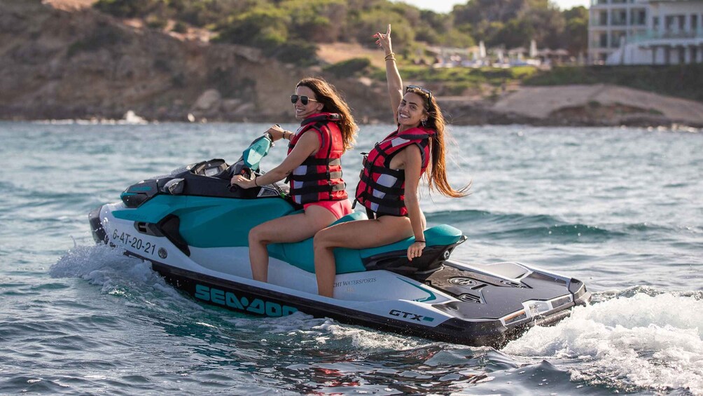 Picture 9 for Activity Santa Eulalia: Jet Ski Tour with Optional Dolphin Searching