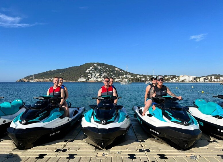 Picture 6 for Activity Santa Eulalia: Jet Ski Tour with Optional Dolphin Searching