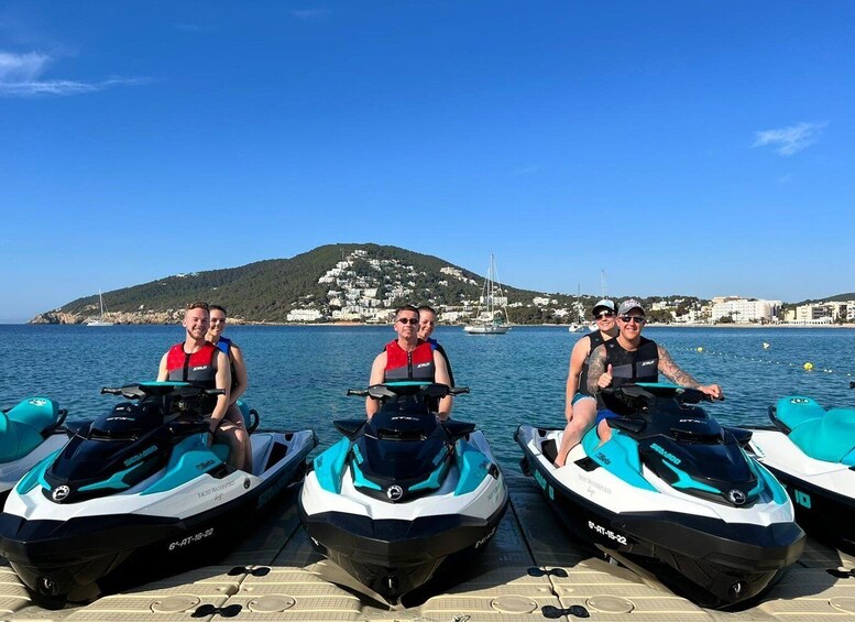 Picture 6 for Activity Santa Eulalia: Jet Ski Tour with Optional Dolphin Searching