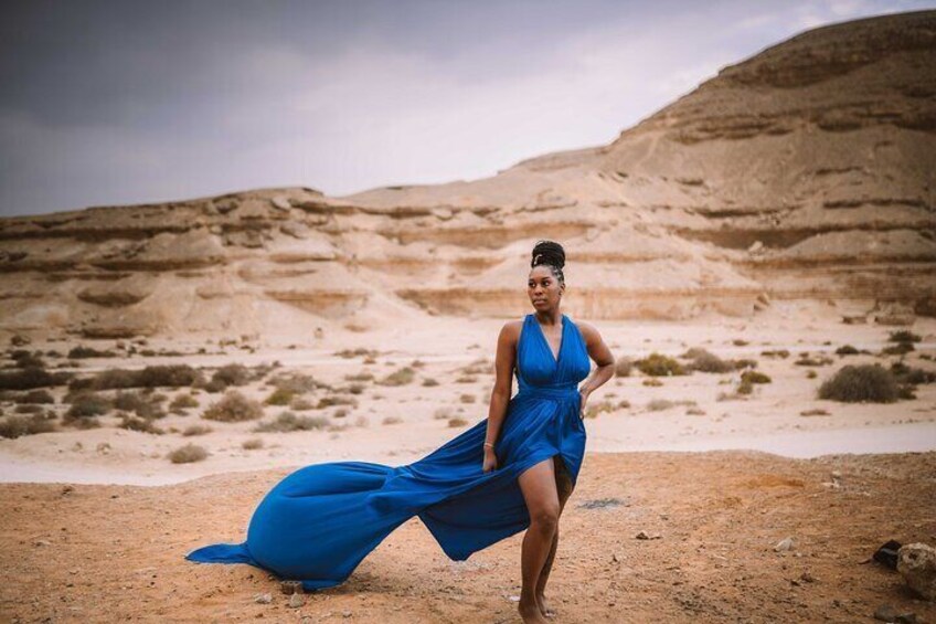 4 Hours Private Photoshoot in Giza with Flying Dress
