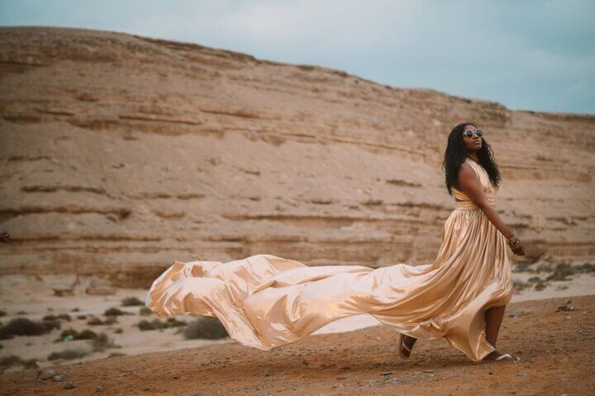 4 Hours Private Photoshoot in Giza with Flying Dress
