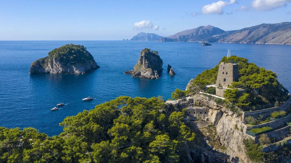 From Sorrento: Positano & Amalfi Private Cruise