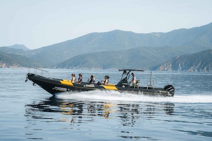 De Porto : Piana Creeks et Scandola Semi-Rigid Boat Tour