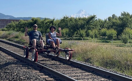 Hood River: Railbikes Experience