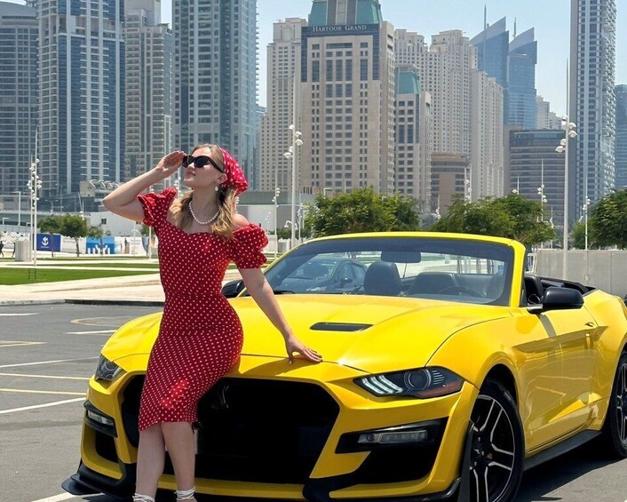 Picture 4 for Activity Wind in your hair: Explore Dubai in a convertible car