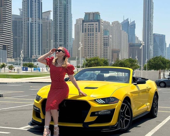 Picture 4 for Activity Wind in your hair: Explore Dubai in a convertible car