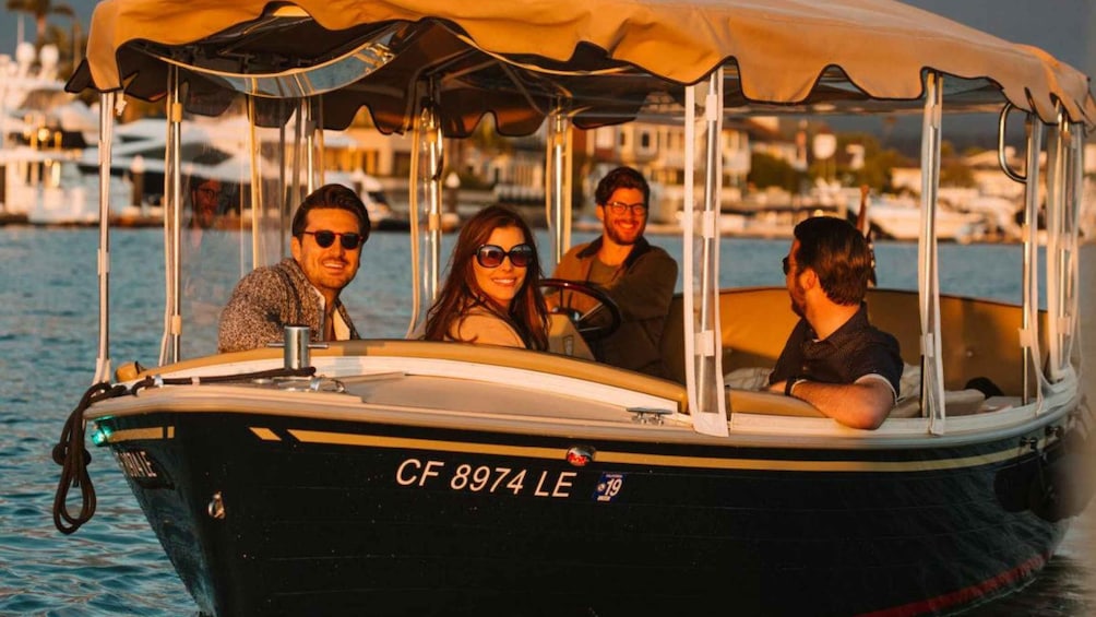 Cabo: Private Sunset Electric Boat Cruise