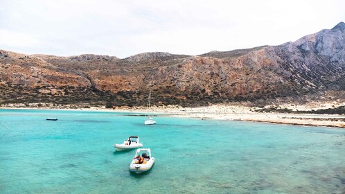 Desde Kissamos: Crucero Privado por la Laguna de Balos y Gramvousa