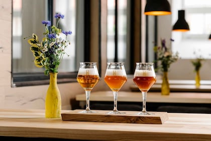 ミュンヘンの英語ガイド付き醸造所ツアー4種類のビールを試飲