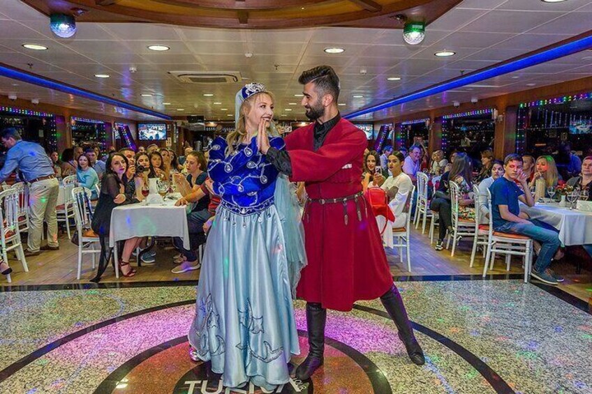 Bosphorus Dinner Cruise with Folklore Show & Belly Dancers