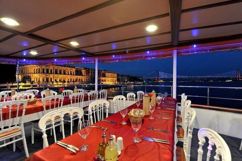 Bosphorus Dinner Cruise with Folklore Show & Belly Dancers