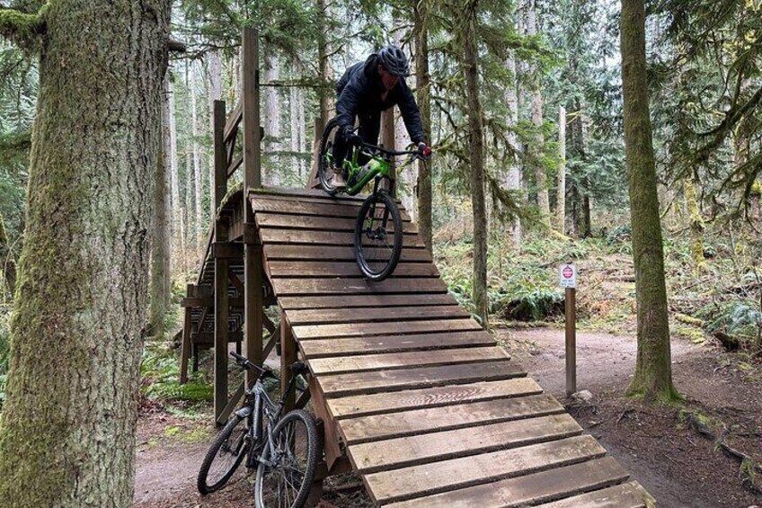 Full Day All Inclusive Mountain Bike Tour from Seattle