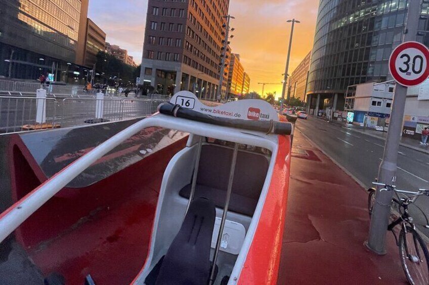 Private rickshaw tour in Berlin 90 minutes