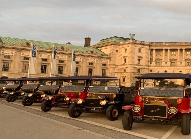 Picture 4 for Activity Vienna: Private Electric-Oldtimer Sightseeing Tour