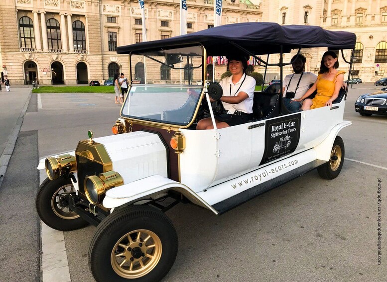 Vienna: Private Electric-Oldtimer Sightseeing Tour