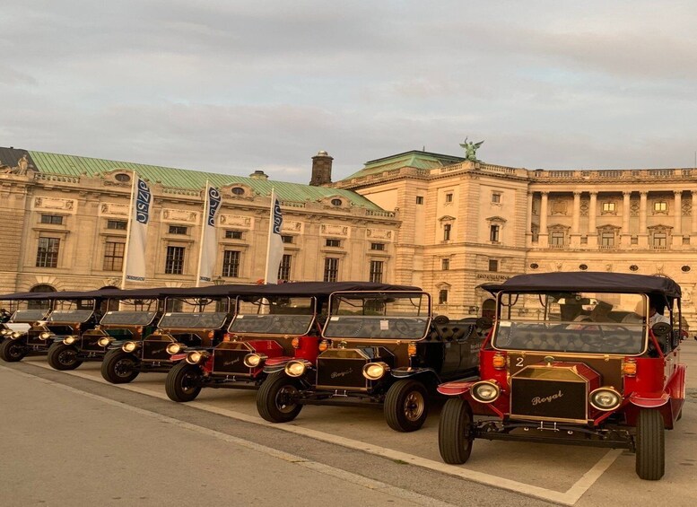 Picture 4 for Activity Vienna: Private Electric-Oldtimer Sightseeing Tour