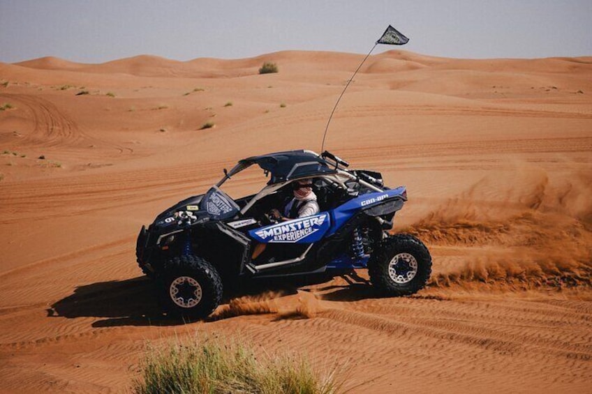 Sand and Adrenaline Storm with Can-Am Maverick X3