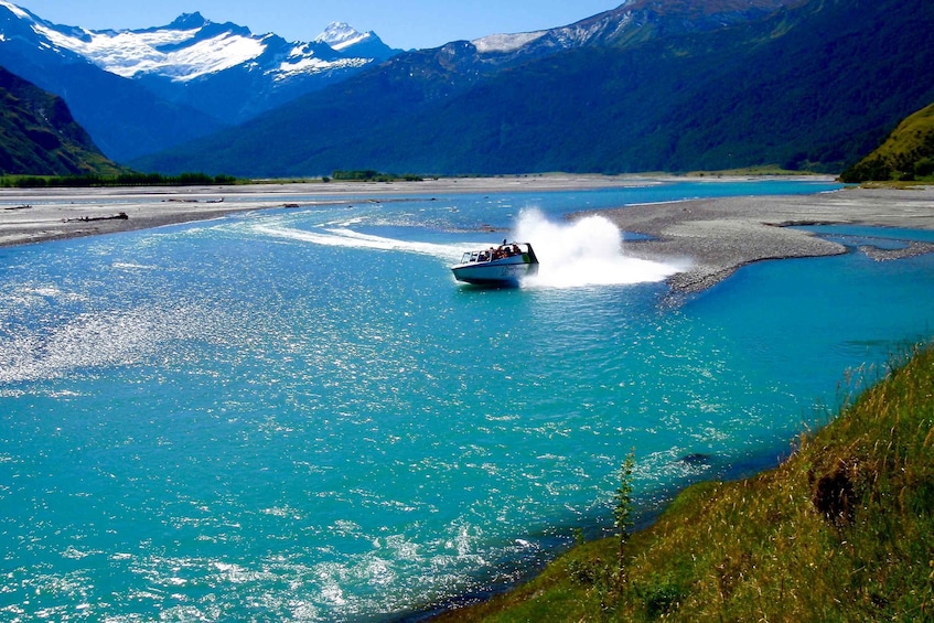 Picture 1 for Activity Wanaka: Jet Boat & Wilderness Walk