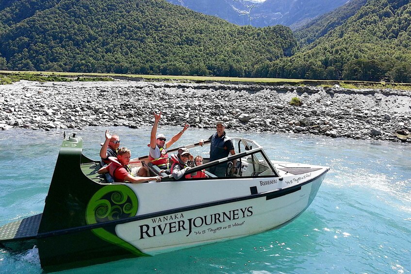 Picture 3 for Activity Wanaka: Jet Boat & Wilderness Walk