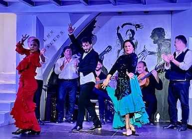 Sevilla: Flamencoshow på Tablao Los Gallos
