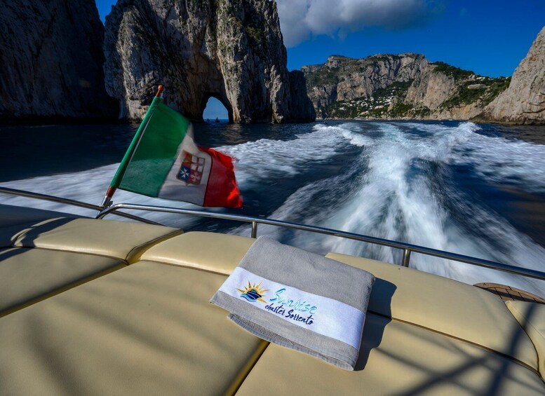 Picture 2 for Activity From Sorrento: Capri Private Sunset Boat Tour