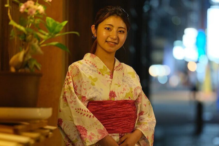 2 Hour Evening Kimono Photography Experience in Kyoto