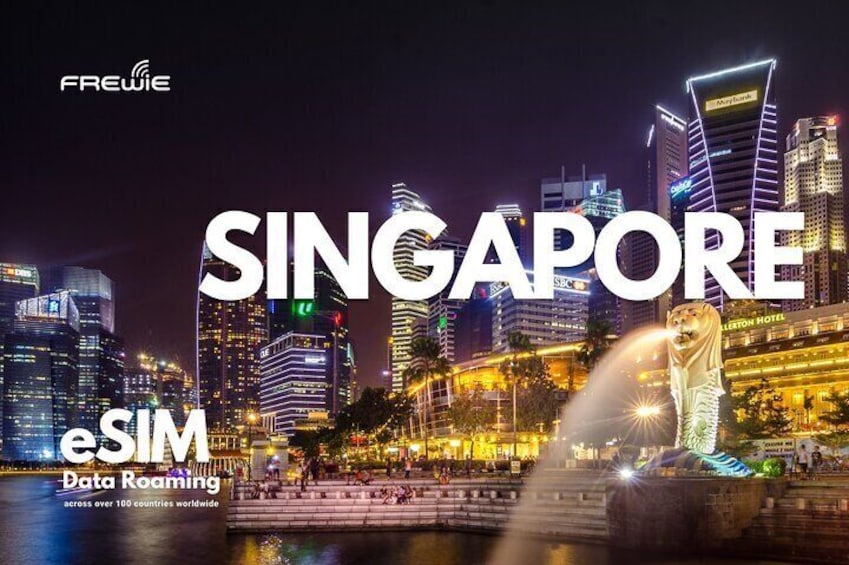 Singapore Data eSIM : 0.5GB/Daily to 20GB-30Days